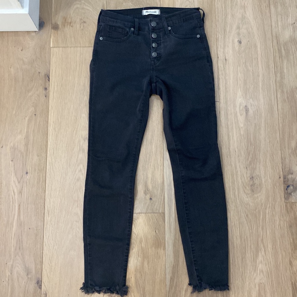 Madewell 9 inch High Rise Skinny - Picture 2 of 7